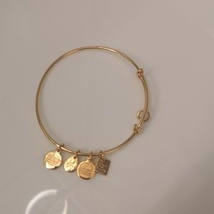 Alex and Ani Goldtone Bracelet